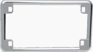 DRAG SPECIALTIES License Plate Frame - Chrome