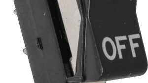 DRAG SPECIALTIES Rocker Switch - Run/Off - Black