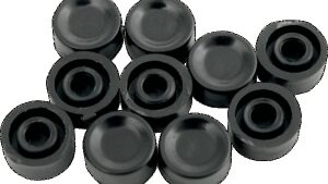 DRAG SPECIALTIES Handlebar Switch Button Caps - Horn/Start - Short - Black