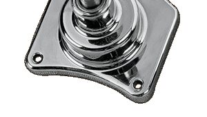 CUSTOM CYCLE ENGINEERING End Cover - Solenoid /Starter Button - Harley Davidson