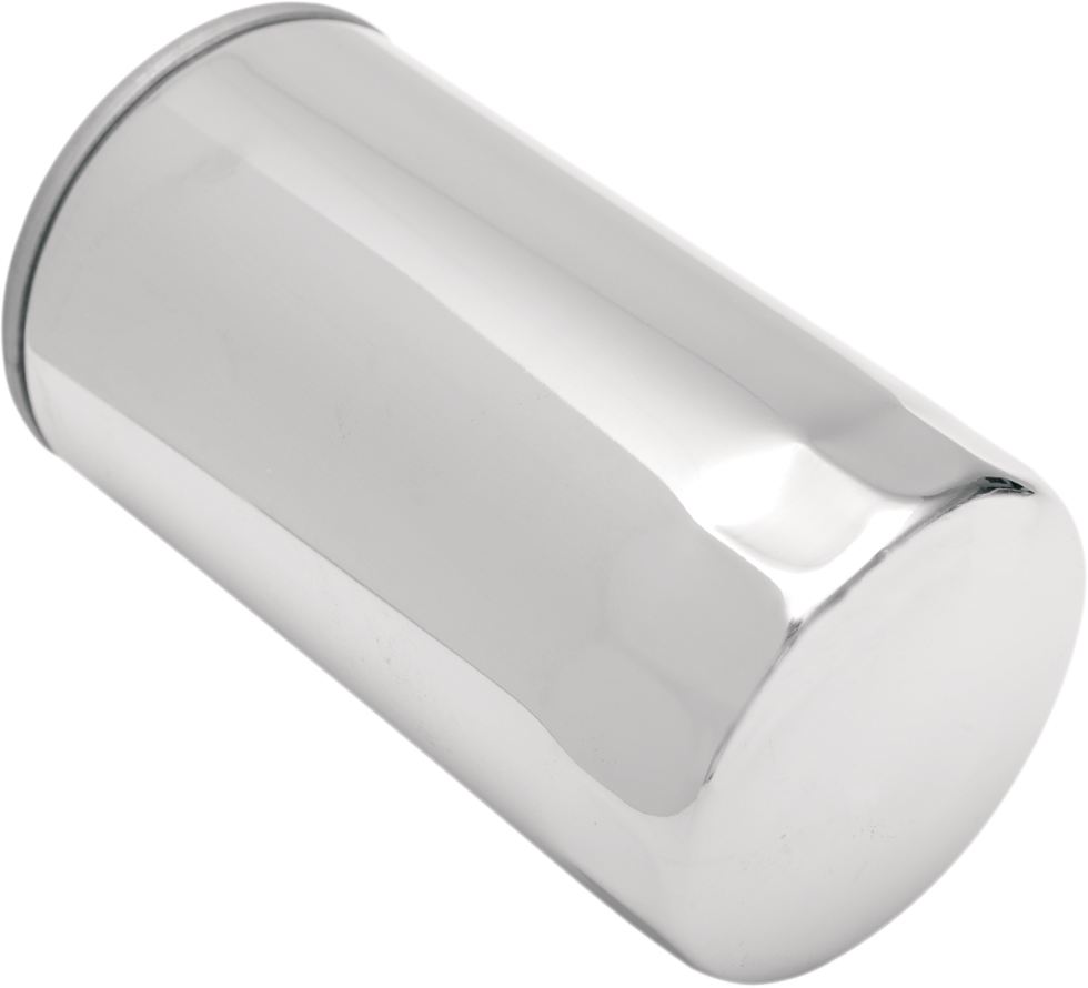 DRAG SPECIALTIES Magnetic Ring Oil Filter - Chrome - 5-1/2"