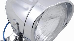 DRAG SPECIALTIES Spotlight w/Visor - 4-1/2"