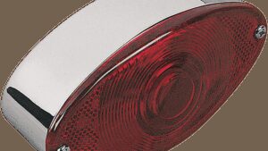 DRAG SPECIALTIES Taillight - Cat Eye - Red Lens
