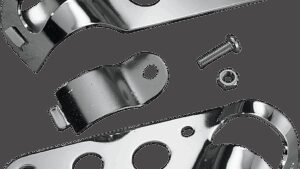 DRAG SPECIALTIES 5-1/2" Side-Mount Headlight Mount Bracket