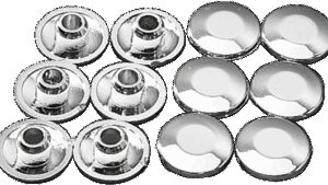 DRAG SPECIALTIES Chrome Plug for Handlebar Clamps