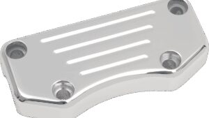 DRAG SPECIALTIES Buffalo Handlebar Clamp - Ball-Milled