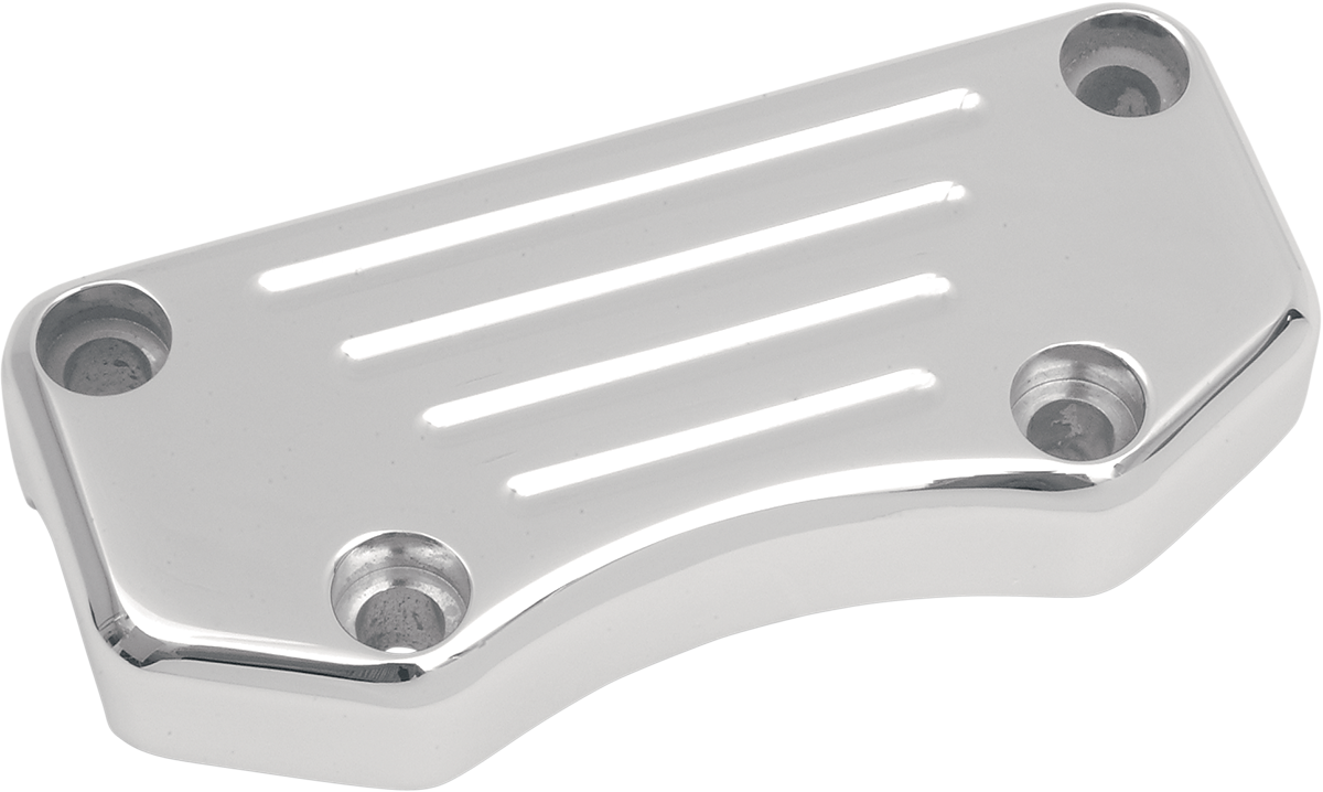 DRAG SPECIALTIES Buffalo Handlebar Clamp - Ball-Milled