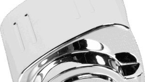 DRAG SPECIALTIES Handlebar Switch Housing Kit - Left - Upper - Chrome