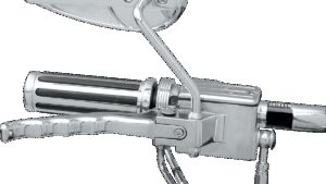 DRAG SPECIALTIES Mirror - Side View - Teardrop - Chrome - Right - Each