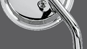 DRAG SPECIALTIES Mirror - Custom - Side View - Round - Chrome - Left/Right - 3" - Each