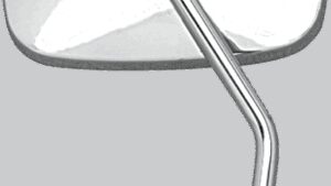 DRAG SPECIALTIES Mirror - Die-Cast - Side View - Standard - Chrome - Left/Right