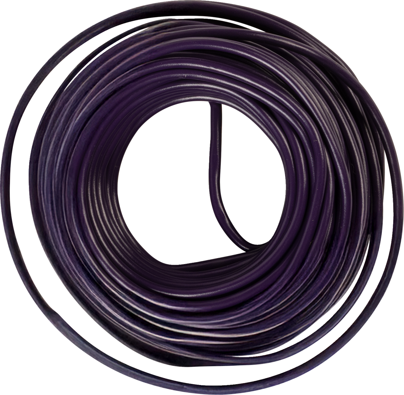 DRAG SPECIALTIES 35' Wire Spool - 16 Gauge - Purple