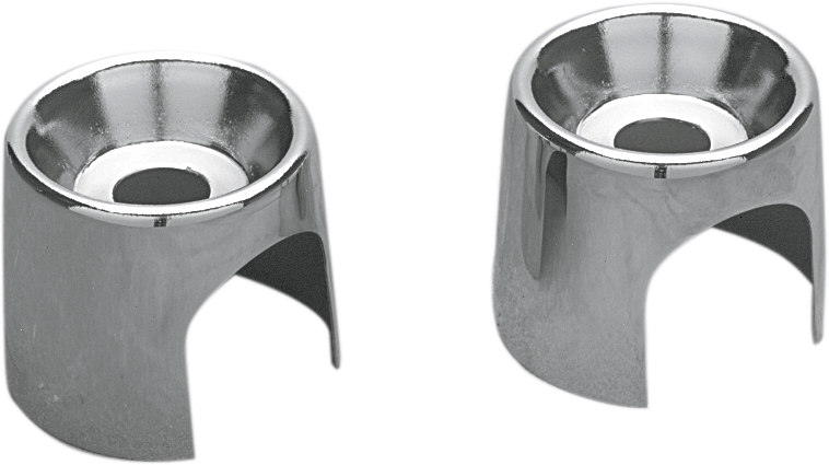 DRAG SPECIALTIES Upper Shock Bolt/Stud Cover - Chrome - '70-'86 FX/FL