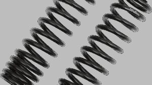 PROGRESSIVE SUSPENSION Shock Springs - 95-140 lb/in - Black