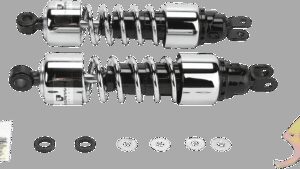 PROGRESSIVE SUSPENSION Shocks - 13" - 412 Cruiser Series - Chrome - Heavy Duty