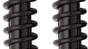PROGRESSIVE SUSPENSION 412 Series Shock - 12" - Heavy Duty - Black - Dyna
