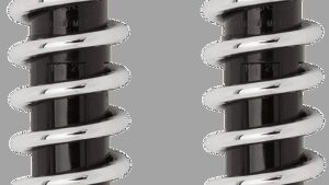 PROGRESSIVE SUSPENSION 412 Series Shock - 12" - Standard - Chrome - Dyna