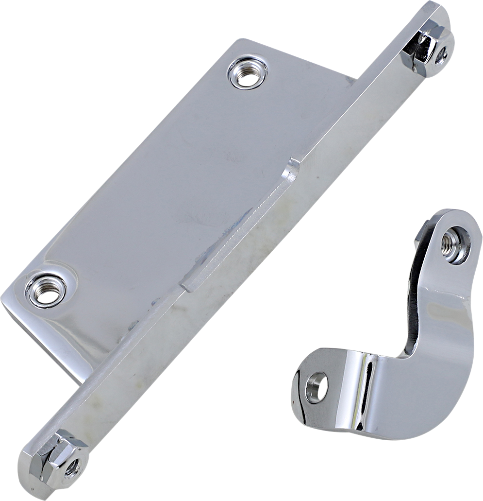 DRAG SPECIALTIES Oil Tank Bracket Set - Softail