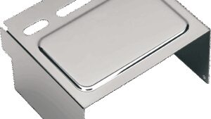 DRAG SPECIALTIES Battery Cover - Raised - Chrome