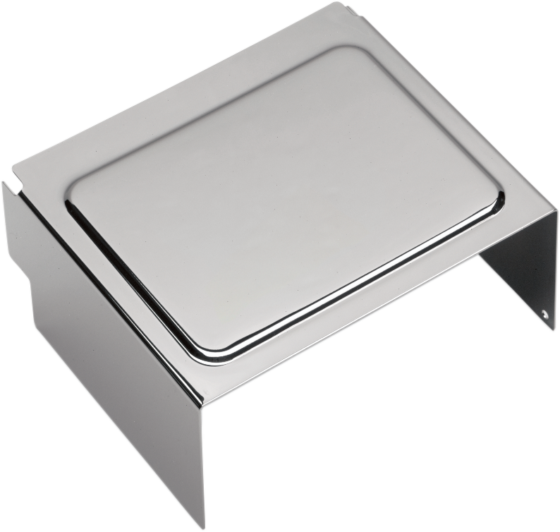 DRAG SPECIALTIES Battery Cover - Raised - Chrome