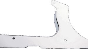 DRAG SPECIALTIES Lower Belt Guard - '95-'99 U.S. FLST '94-'99 International FLST - Chrome