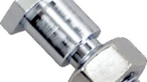 DRAG SPECIALTIES Shift Lever Shoulder Bolts - Chrome - FL