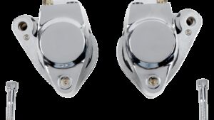 DRAG SPECIALTIES Front Caliper - Chrome - Dual Kit
