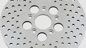 DRAG SPECIALTIES Polished Stainless Steel Rotor - 10"