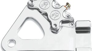 PERFORMANCE MACHINE (PM) Caliper - Rear - Polished - Rigid Frame 10"