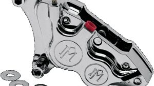 PERFORMANCE MACHINE (PM) Caliper - Front Right - Polished - 84-99 Harley-Davidson