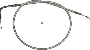 MAGNUM SHIELDING Sterling Chromite II® Braided Idle Cable for Harley-Davidson - 30"