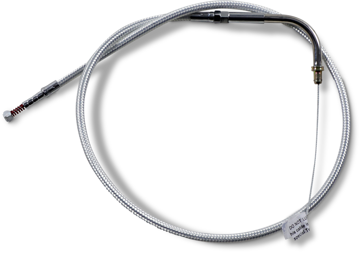 MAGNUM SHIELDING Sterling Chromite II® Braided Idle Cable for Harley-Davidson - 26-1/2"