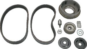 BELT DRIVES LTD. 11mm Belt Drive with Idler Gear - Electric Start - 5-Speed