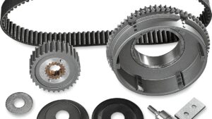 BELT DRIVES LTD. 11 mm Belt Drive with Idler Gear - Electric Start - '65-E'84 FL/FX