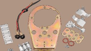 DRAG SPECIALTIES Base Plate - Cat Eye Dash Cover