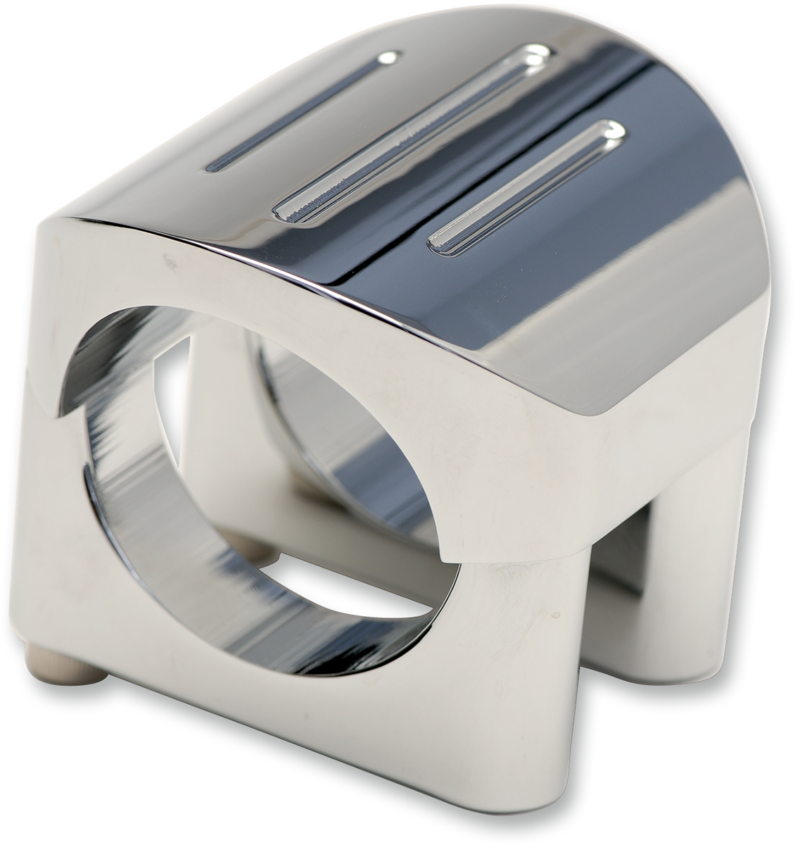 DAKOTA DIGITAL Chrome Clamp Mount - For 1.25" T-Bar/Riser Handlebar