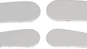 DRAG SPECIALTIES Frame Inserts - Chrome - Softail