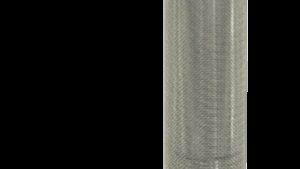 PINGEL Round Fuel Valve - Grooved Chrome - 22 mm