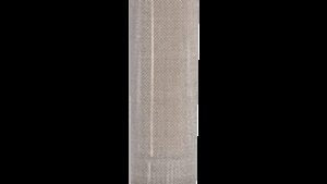 PINGEL Round Fuel Valve - Grooved Chrome - 22 mm