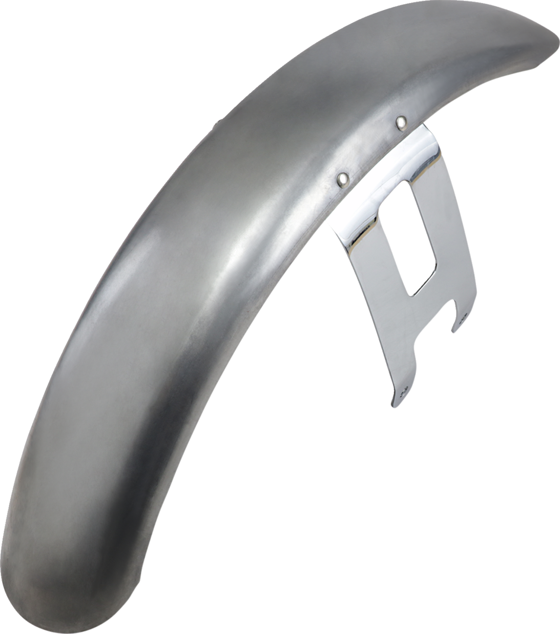 DRAG SPECIALTIES Wide Glide-Style Front Fender with Chrome Mounting Brackets - For 19" or 21" Wheel
