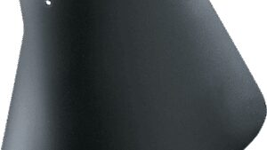 DRAG SPECIALTIES SEATS Mud Flap - Plain - 10-1/2" W x 8" H