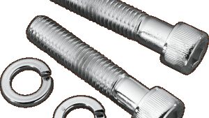 GARDNER-WESTCOTT Custom Handlebar and Riser Mounting Bolts - Allen Bolt - 1/2"-13 x 2-1/2" - Chrome