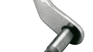 DRAG SPECIALTIES Shift Shaft - Chrome - FLST