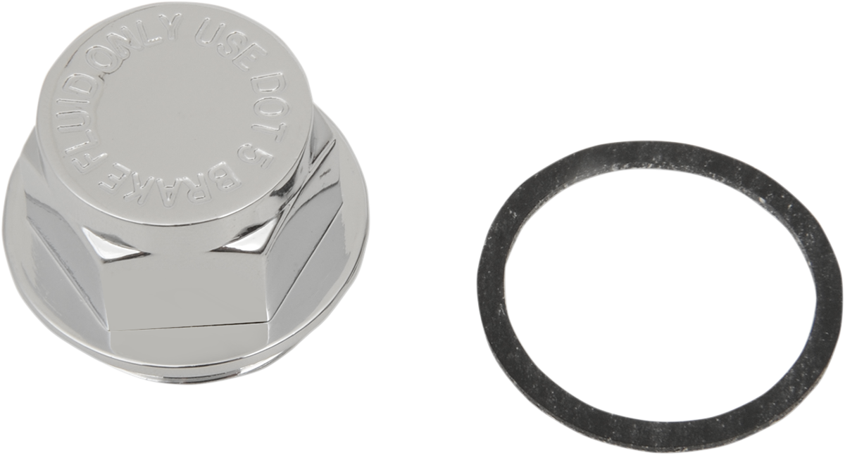 DRAG SPECIALTIES Chrome Master Cylinder Cap