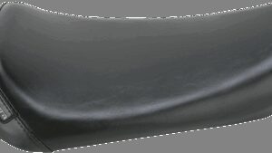 LE PERA Bare Bones Solo Seat - Smooth - Black - FXD '91-'95