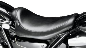 LE PERA Silhouette Solo Seat - Smooth - Black - FXR '82-'94