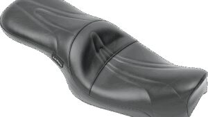 LE PERA Sorrento 2-Up Seat - Full-Length - Stitched - Black - XL '82-'03