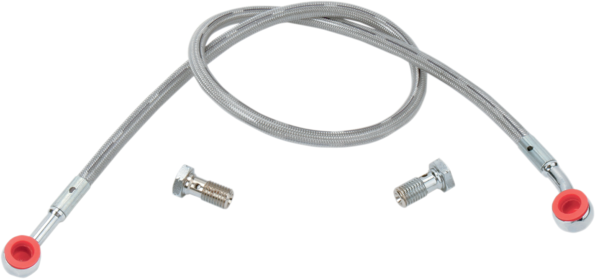 DRAG SPECIALTIES Universal Brake Line - Clear - 9" - Image 2