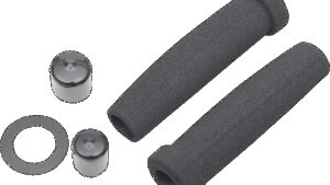 GRAB ON Classic Superbike Grips - Black