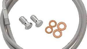 GOODRIDGE Brake Line Kit - Softail/Dyna